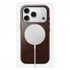 Pokrowiec na telefon Nomad Traditional Leather etui do iPhone 17 Pro, skóra mikrofibra, pasuje do 6,3 cala (16 cm), brązowy