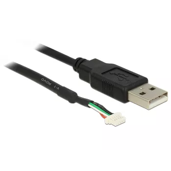 Kabel do kamery DeLOCK 95986 1,5 m czarny