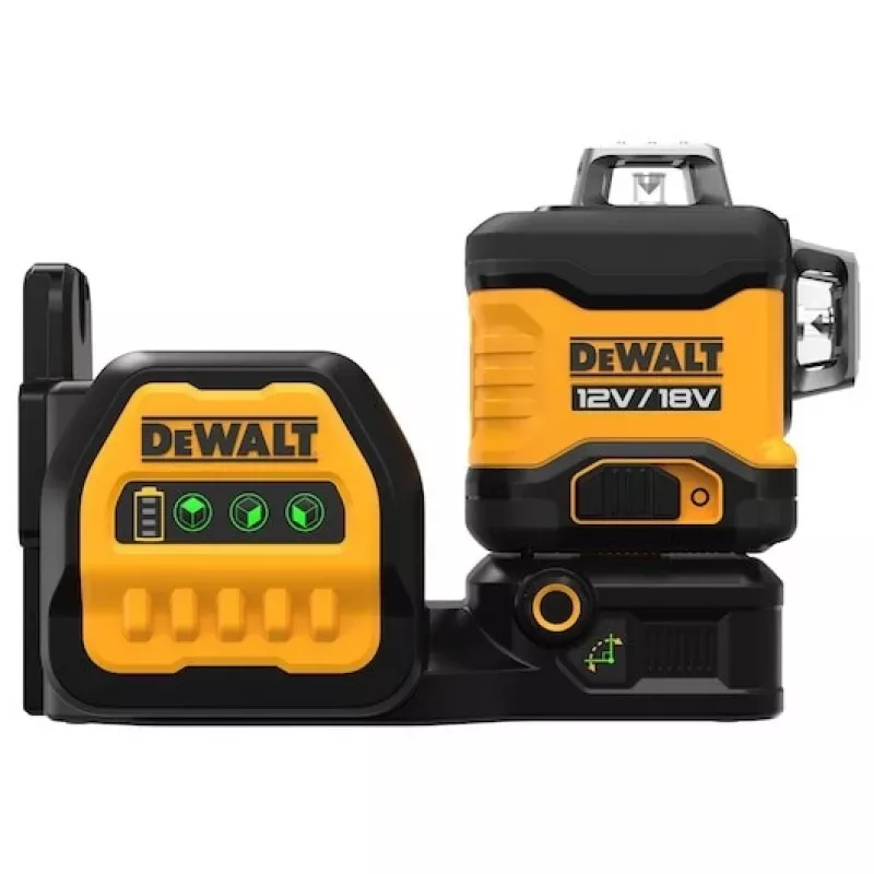 Laser level DeWalt DCE089D1G18-QW zielony beam self-leveling 360° with receiver compatibility