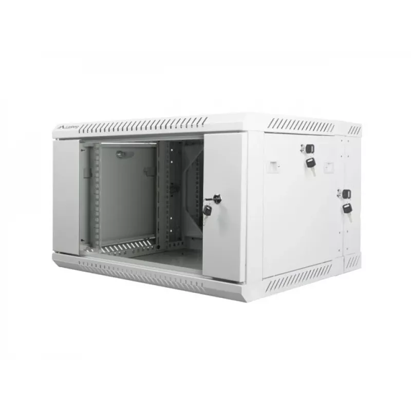 Lanberg WF02-6606-10S szafa rack 6U do montażu naściennego szara