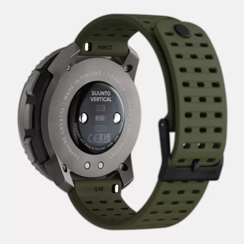 Suunto Vertical 3,56 cm (1,4) Matryca punktowa 49 mm 280 x 280 pikseli Ekran dotykowy Czarny GPS (satelitarny)