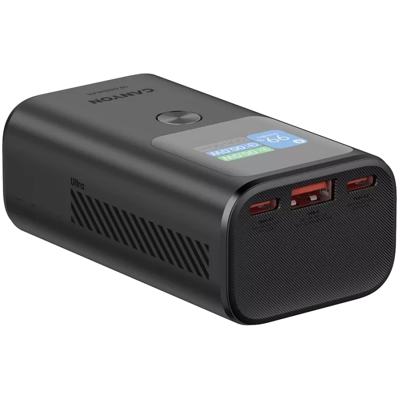Przenośny power bank CANYON OnPower 130 TFT 10000 mAh