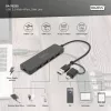 Koncentrator USB, Digitus, DA-70235, 4-portowy, USB 3.2 Gen 1, Typ-A i Typ-C, 12000 Mbit/s