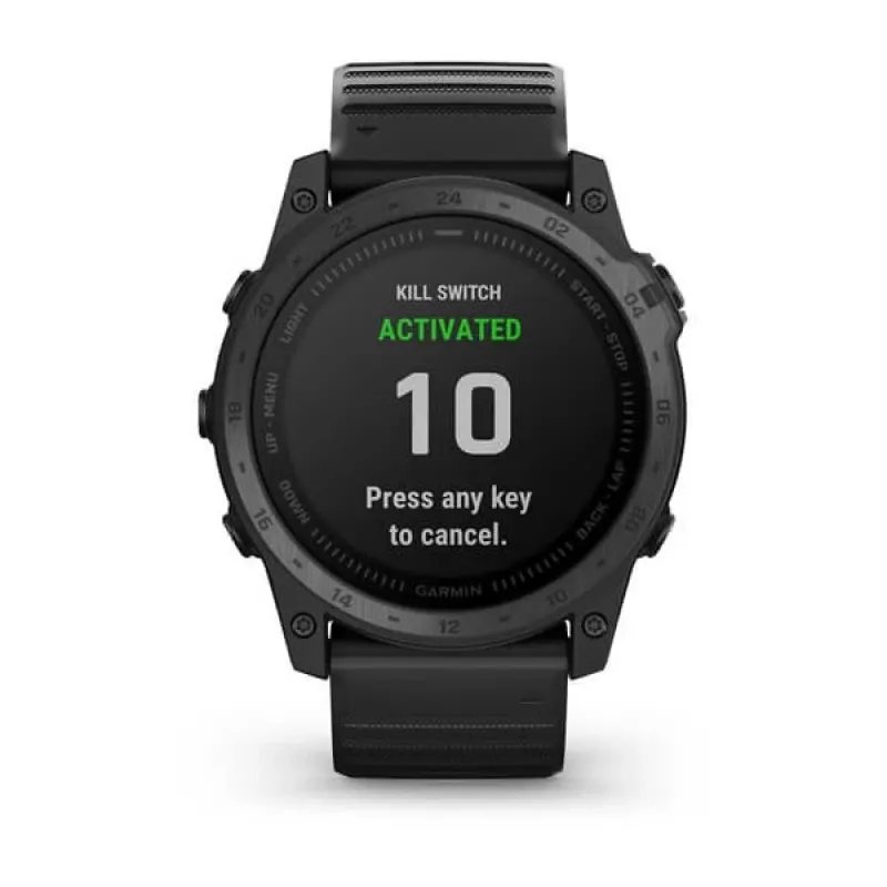 Garmin Tactix 7 3.56 cm (1.4) MIP 51 mm Cyfrowy 280 x 280 pikseli Ekran dotykowy Czarny Wi-Fi GPS (satelitarny)