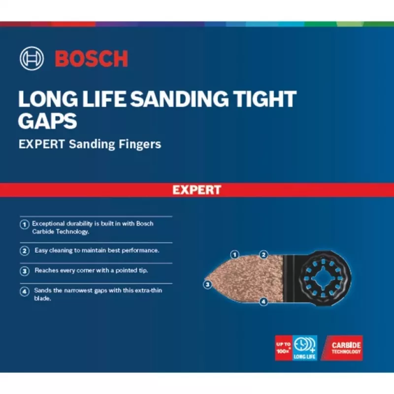 Akcesorium szlifierskie Bosch 2 608 900 040 1 szt. Szerokość 32 mm Głębokość 99 mm