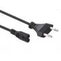 Kabel zasilający MACLEAN MCTV-809 — 1,5 m, wtyczka zasilająca typu C do złącza C1, 220–250 V