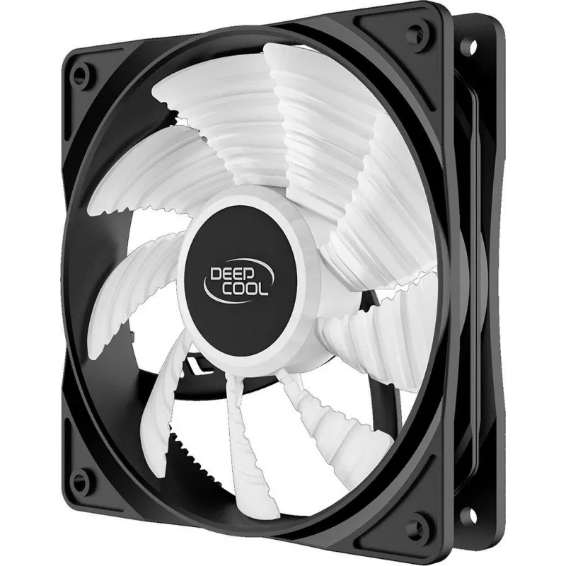 DeepCool RF120B Wentylator do obudowy komputera 12 cm Czarny, Półprzezroczysty 1 szt.