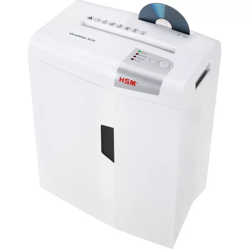 Niszczarka dokumentów HSM shredstar X10, 4,5 x 30 mm + osobny mechanizm do cięcia płyt CD