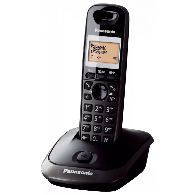 Telefon DECT Panasonic KX-TG2511 Czarny z identyfikacją rozmówcy