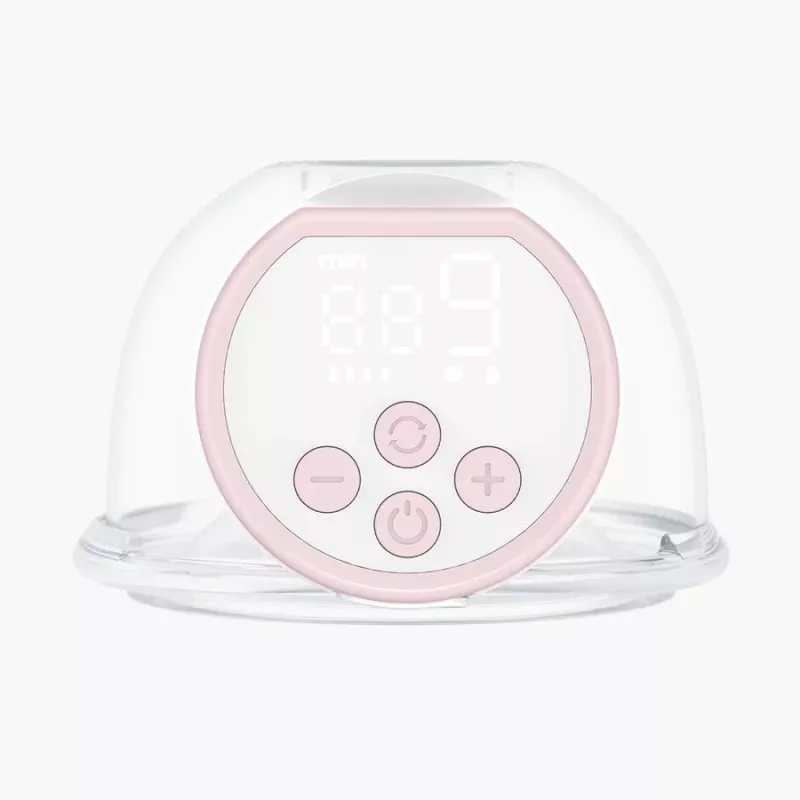 Momcozy S12 Pro Podwójny elektryczny laktator różowy, 180 ml