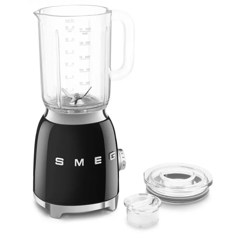 Smeg 50's Style Blender BLF03BLEU Czarny