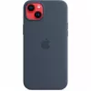 Pokrowiec silikonowy Apple iPhone 14 Plus MagSafe Storm niebieski