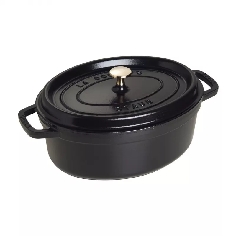 Garnek żeliwny Staub Cocotte 4,2 L Czarny