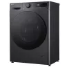 Pralka LG F2WR508S2M — ładowanie od przodu, 8 kg, 1200 obr./min, A efektywność, 60×48 cm, LED, middle Czarny