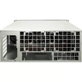 Obudowa komputerowa Inter-Tech 88887236 Rack Czarna, Szara