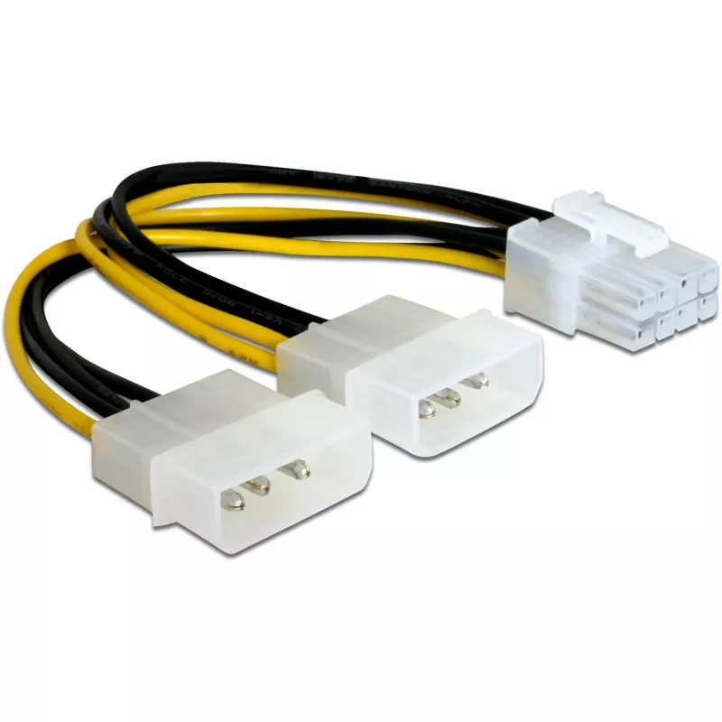 DeLOCK PCI Express power Multicolour 0.30 m 82397