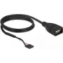 Kabel USB DeLOCK 85671 0,6 m czarny
