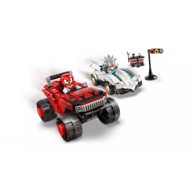 LEGO SONIC THE HEDGEHOG 77118 Samochód Silvera kontra Monster Truck Knucklesa