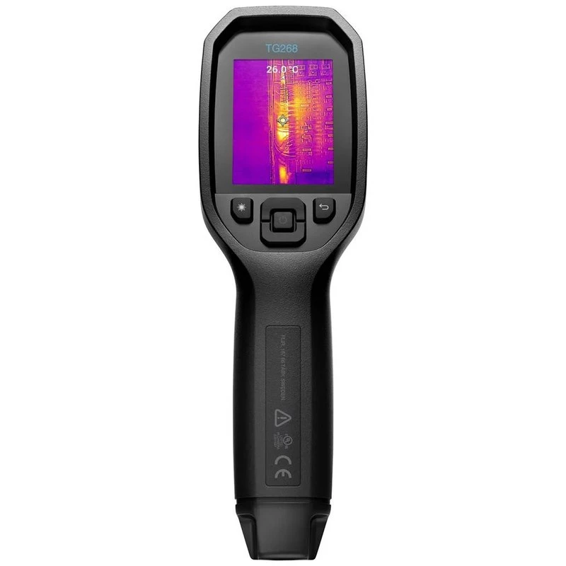 FLIR TG268 Termometr na podczerwień -25 do +400°C Czarny wbudowany wyświetlacz LCD 320 x 240 pikseli