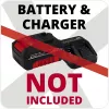 TC-RA 18 Li BT - Solo, radio budowlane czerwono-czarne, Bluetooth, bez akumulatora i ładowarki