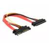 Kabel SATA DeLOCK 84362 0,2 m czerwony