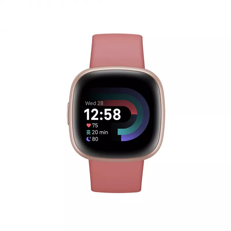 Smartwatch Fitbit Versa 4 Cyfrowy Ekran Dotykowy Różowy