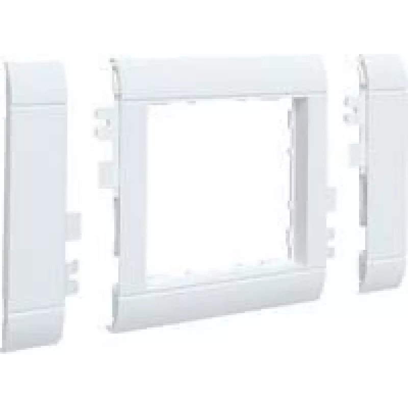 Hager Rahmenblende 55 modular OT 80halogenfrei verkehrsweiß GR0800A9016