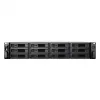 Synology RackStation RS2423+ Serwer NAS/magazynowy Rack (2U) Ryzen Embedded V1780B 8 GB DDR4 0 TB DiskStation Manager Czarny, Szary