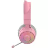 Zestaw słuchawkowy Razer Kraken Kitty V3 Pro - Quartz, przewodowy i bezprzewodowy, pałąk, gaming, USB Type-A, Bluetooth, różowy