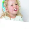 TECHNIFANT Bezprzewodowe słuchawki Bluetooth dla dzieci, niebieskie