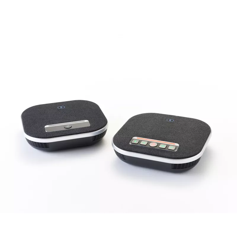 Głośnik konferencyjny Boom Collaboration GEMINI z wbudowanym mikrofonem, Bluetooth i USB, czarny