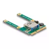 DeLOCK Mini PCIe I/O 1 x USB 2.0 Type-A female full size half size