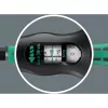 Drehmomentschlüssel mit Durchsteckvierkant Click-Torque Lock A 6 R/L schwarz/grün, Abtrieb 1/4 Bit-Aufnahme, 2,5 bis 25Nm