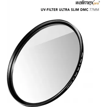 Filtr UV do aparatu walimex pro cienki Super DMC 77mm – 77 mm smukły filtr ochronny UV