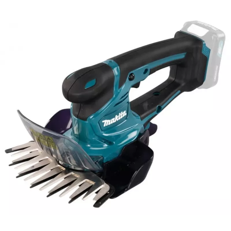 Bezprzewodowe nożyce do trawy Makita UM600DZX, czarno-niebieskie, 12 V