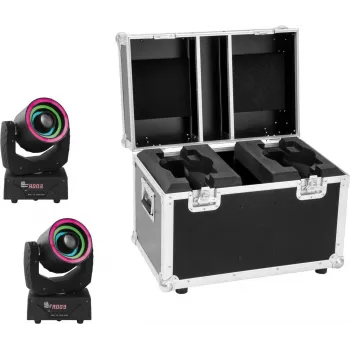 Głowica ruchoma EUROLITE TMH-41 10W LED 7 kolorów - sceniczny reflektor, kompaktowy, zmotoryzowany spot