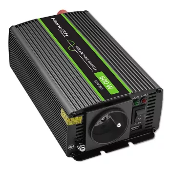Qoltec Monolith zasilacz-przetwornica samochodowa 600 W 12 V
