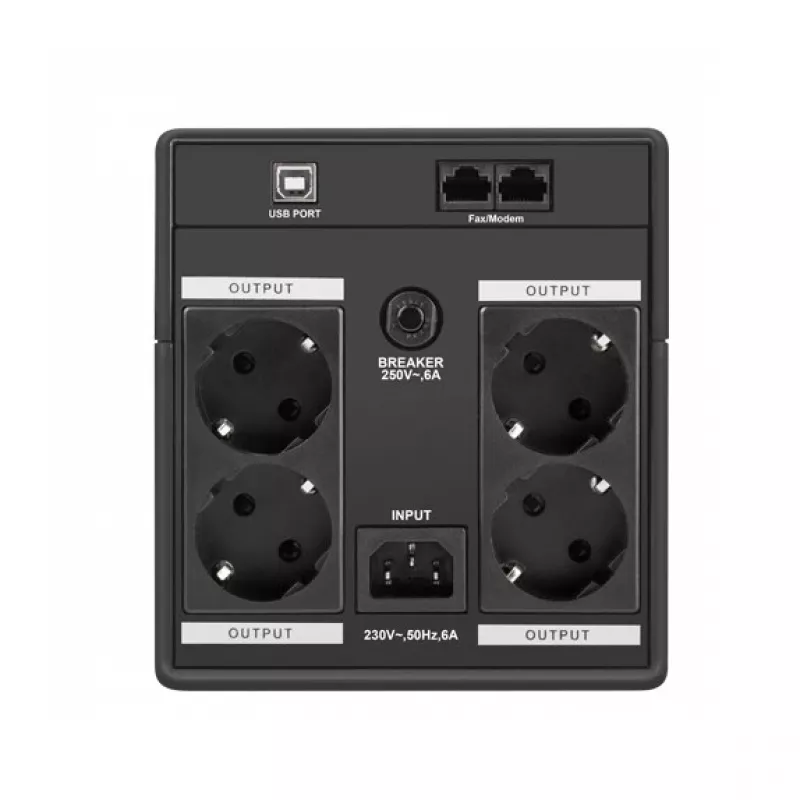 Zasilacz awaryjny (UPS) Armac H/1000F/LED Line-Interactive 1 kVA 4 gniazda