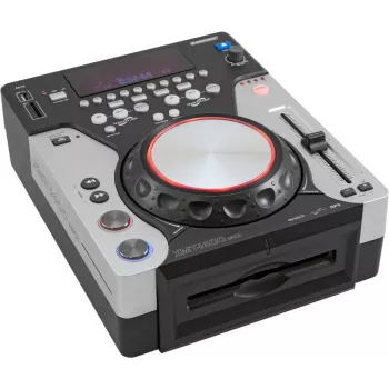 Stołowy odtwarzacz CD Omnitronic XMT-1400 MK2 z odtwarzaniem USB i MP3