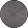 NeXtime klok 3095gs Wood Wood Big, Ø52,8 cm, Ściana, Szary