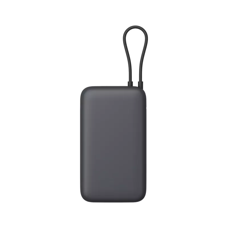 Power bank Xiaomi 20000mAh z wbudowanym kablem, ciemnoszary, model 61828