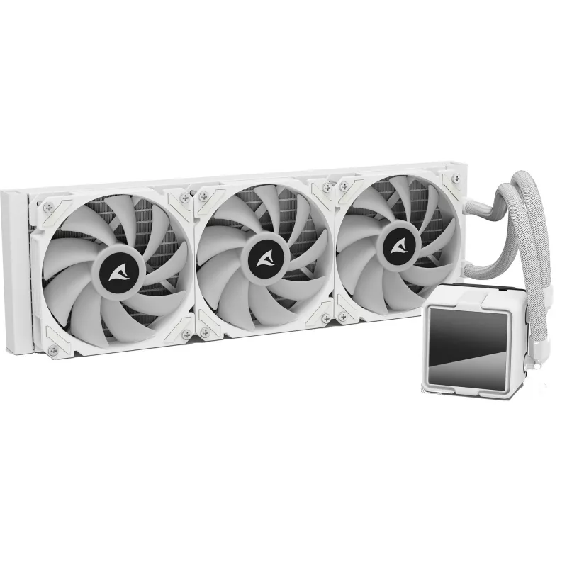 Chłodzenie wodne All-in-One CPU Sharkoon S60 ARGB biały 360mm Radiator