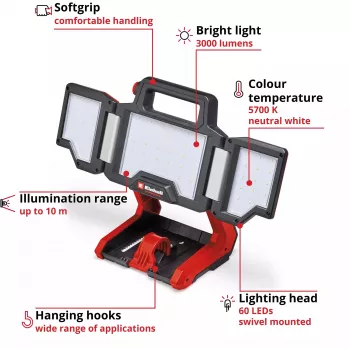 Einhell 4514172 Zasilacz Czerwony