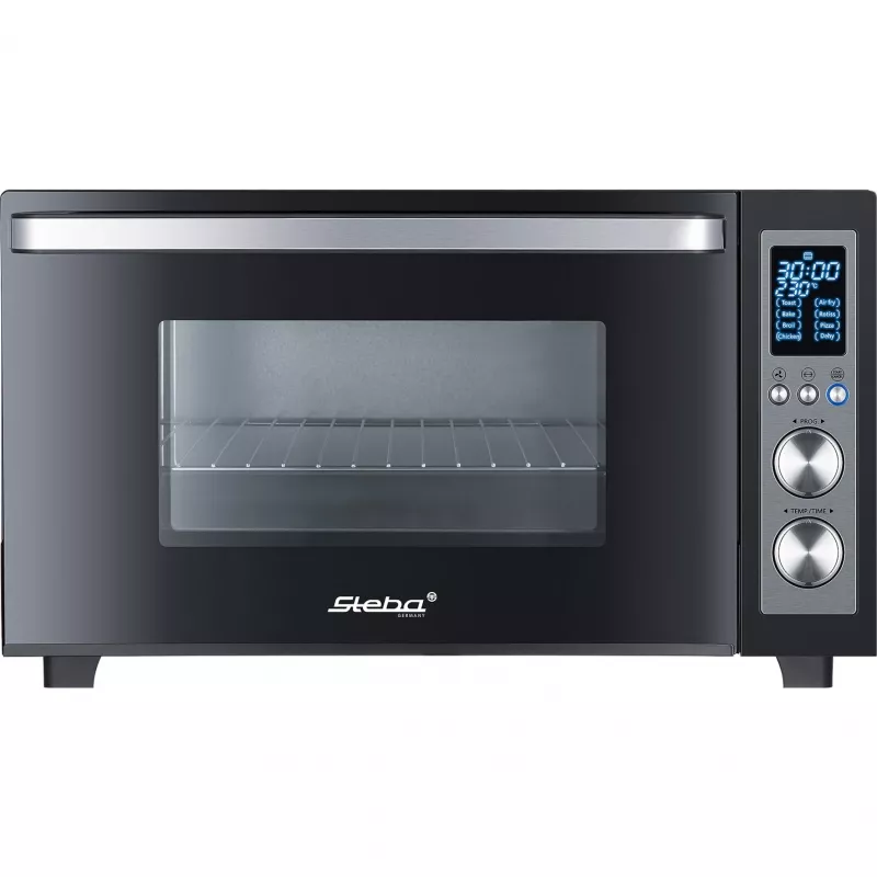 Nablatowy grill piekarnik Steba KB E300 04-50-00 1200W 30L, czarny