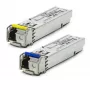 Moduł Extralink SFP WDM 1.25G, 1.25Gbps, 1310/1550nm, jednomodowy, 20km, LC, DOM, para, zaprojektowany dla HP/Aruba