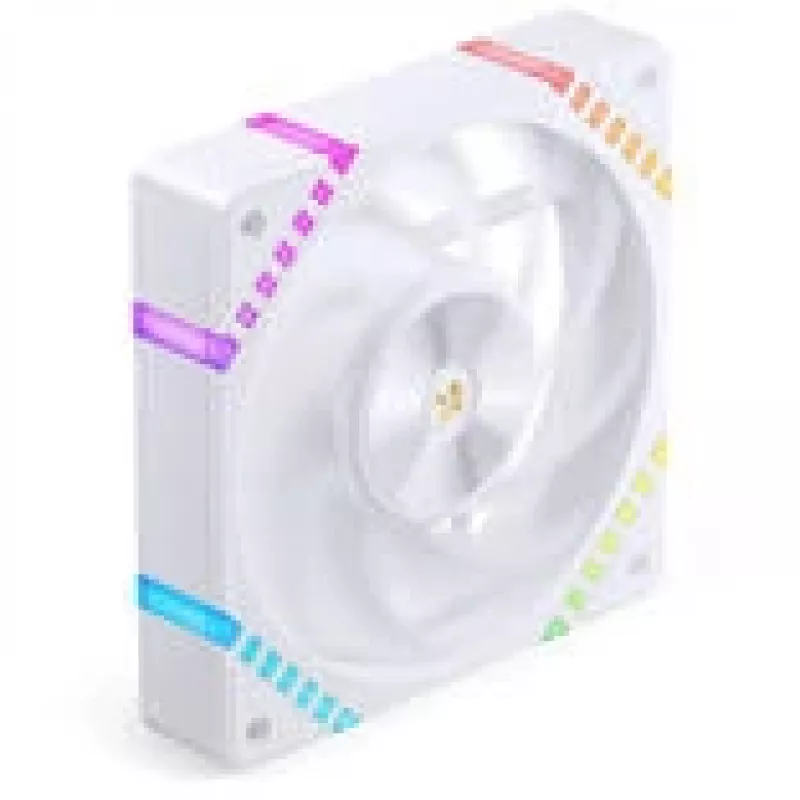 Wentylator obudowy Jonsbo HF2-120 biały 120 mm ARGB PWM — 120 mm, PWM, ARGB