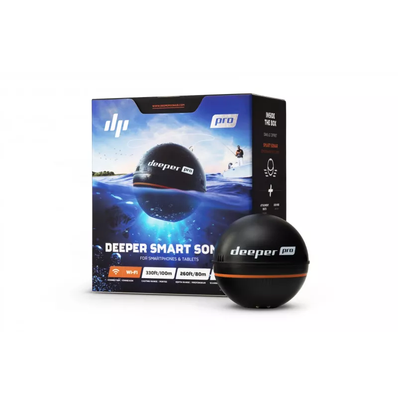Echosonda Deeper Smart Sonar Pro 80 m FLDP-11