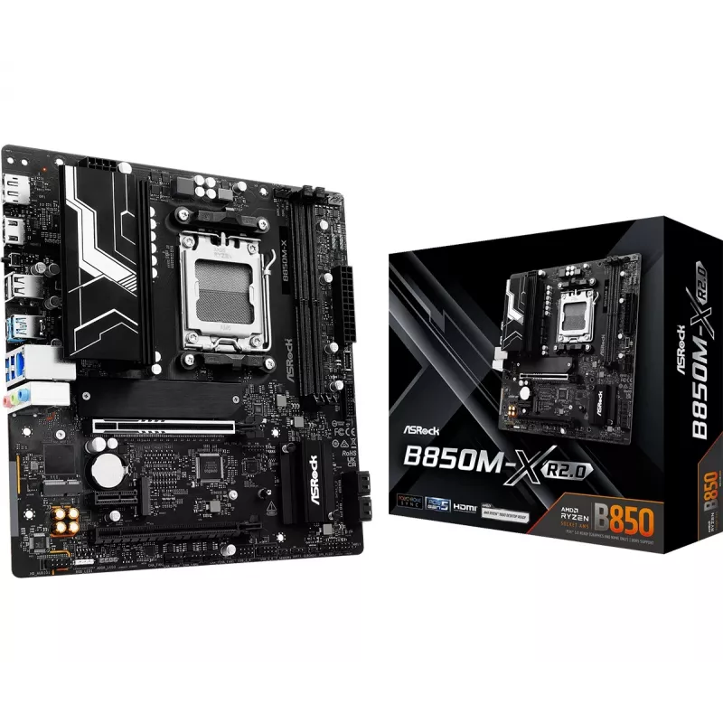 ASRock B850M-X R2.0 AM5 Micro-ATX Płyta Główna