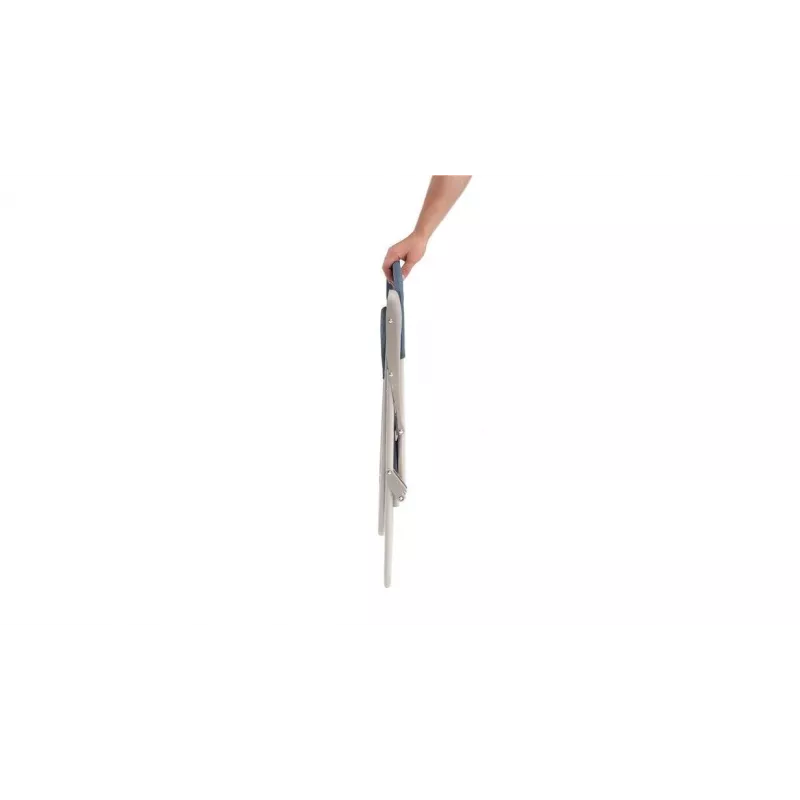Krzesło kempingowe Outwell Blackpool Ocean niebieski — składane krzesło na 2 nogach, maks. obciążenie 120 kg, 3,3 kg, szerokość 55 cm