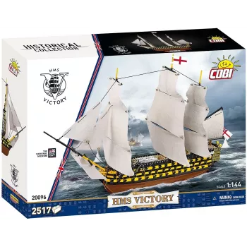 Zestaw konstrukcyjny Cobi HMS Victory — 2517 elementów, szczegółowy model historycznego żaglowca